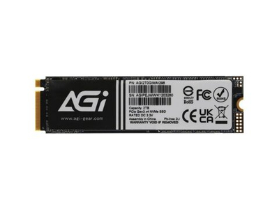 SSD накопитель AGI AI298 2ТБ, M.2 2280, PCIe 3.0 x4, NVMe [AGI2T0GIMAI298-CB]