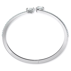 ATTRACT SOUL:BANGLE HEART CZWH/CRY/RHS L 5535289