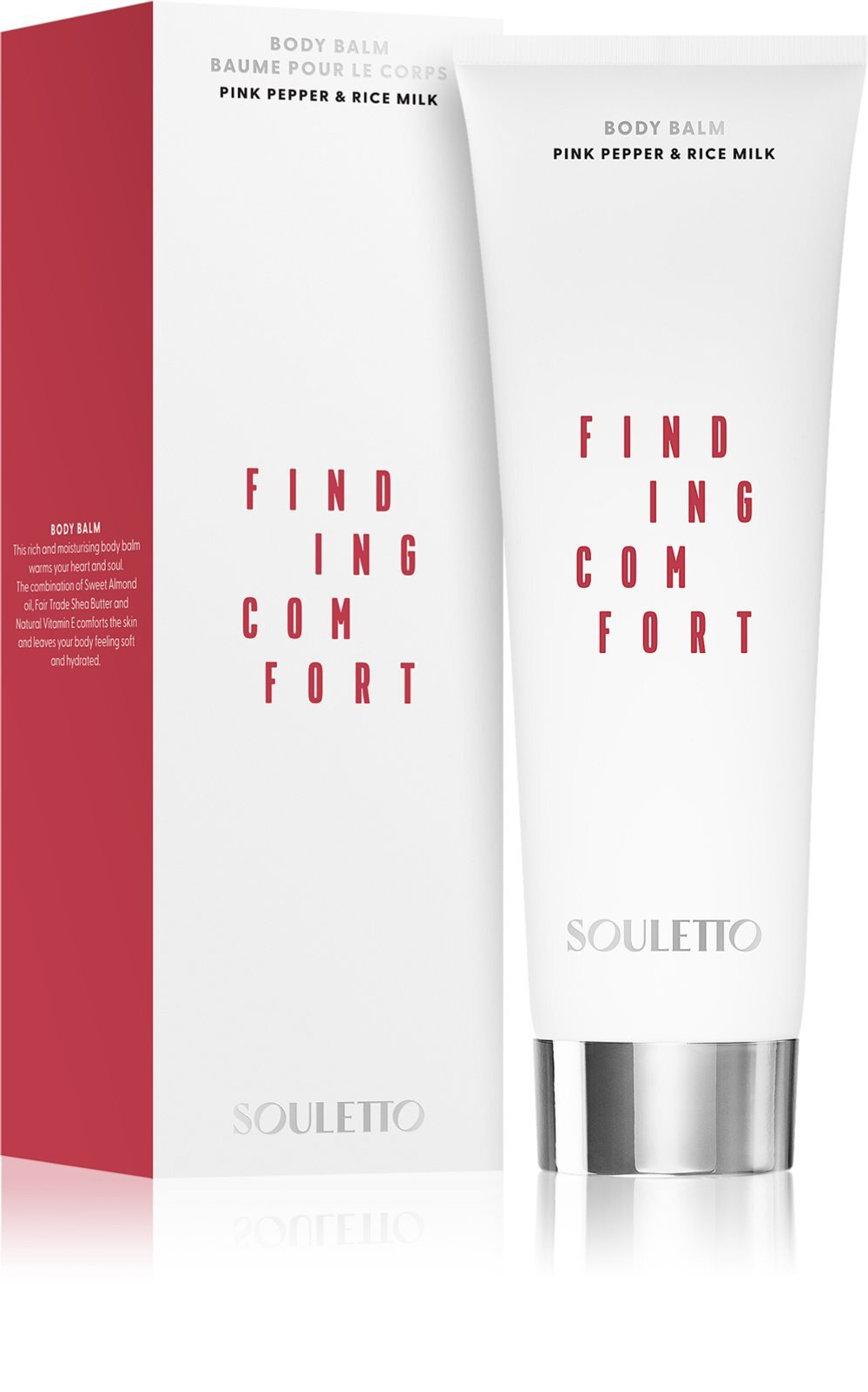 Souletto Pink Pepper & Rice Milk Body Balm - лосьон для тела /   250  ml  / GTIN 8059300535288