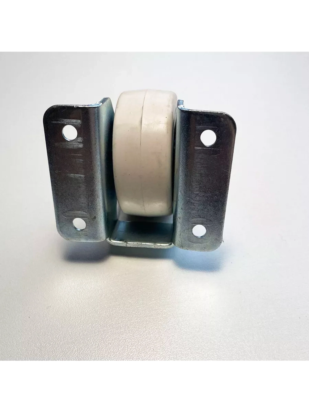 Опора колесная для мебели с резиновым колесом D42 мм, 2 шт