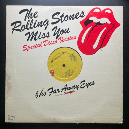 The Rolling Stones ‎– Miss You - Special Disco Version (США 1978г.) EP