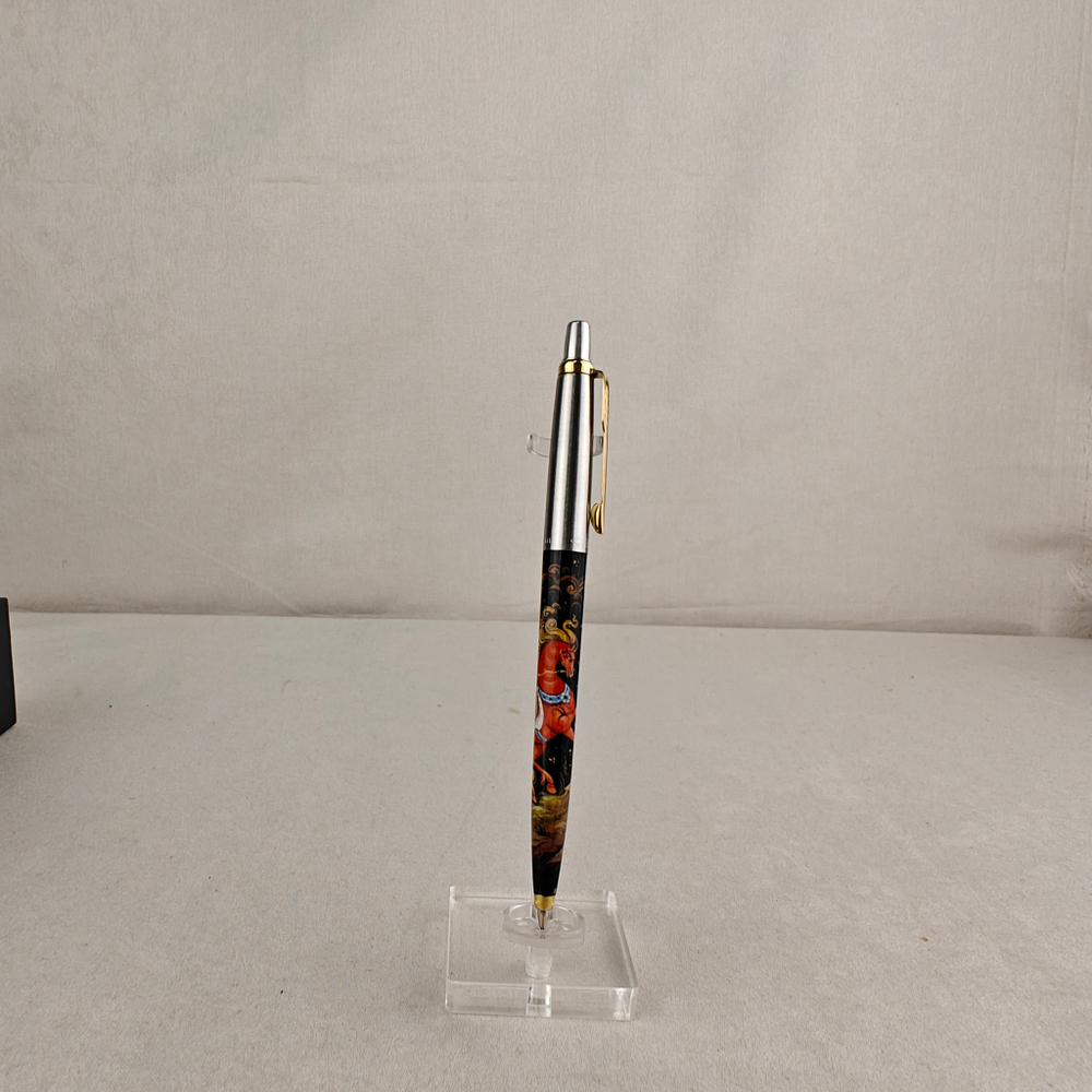 Ручка Parker "Сказочный конь" малая с ручной росписью Палех