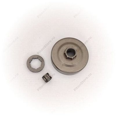 Корзина сцепления б/п Husqvarna 137/142/235/240 (0.325"-7, 64/13-мм, с/в, подшипник) [Китай]