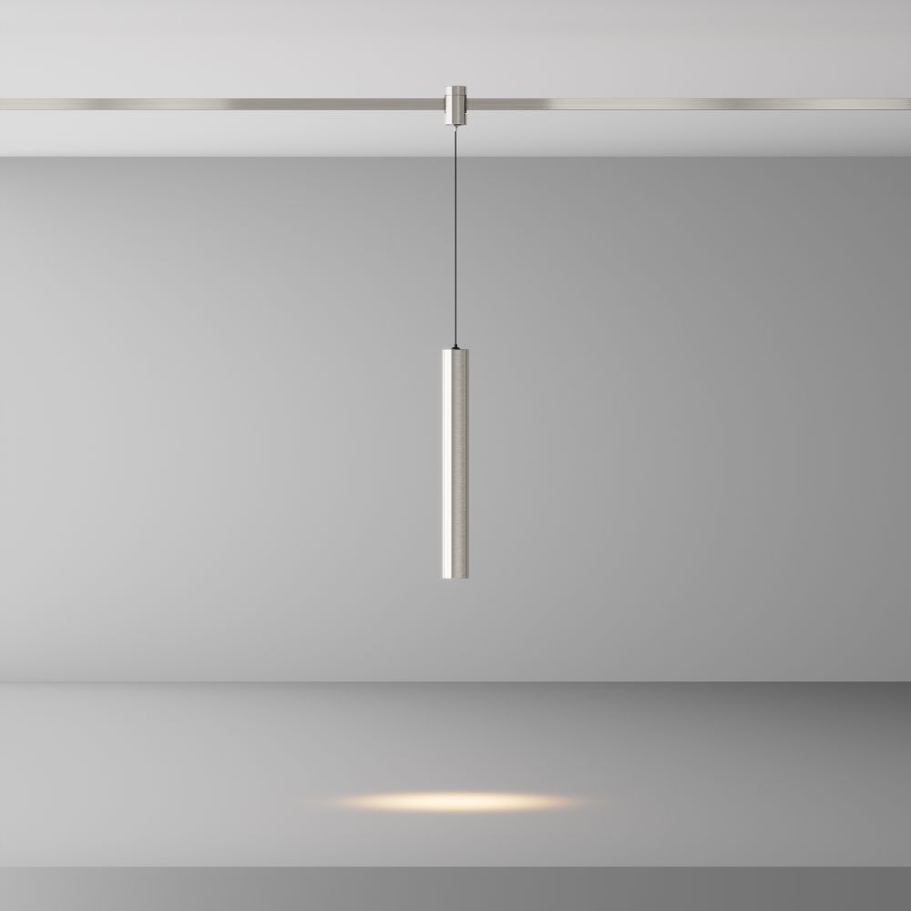 Трековый магнитный светодиодный светильник Maytoni Flarity   TR155-1-5W3K-PT