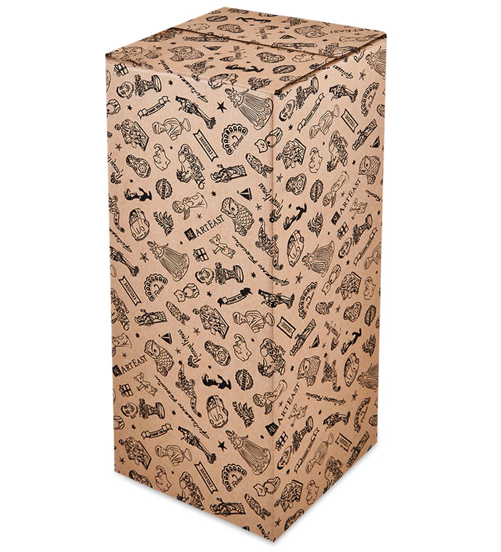 ГКП-35 Коробка 4-х клапанная гофрокартон 450х180х160