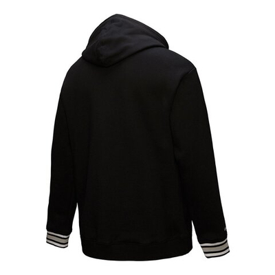 Баскетбольная толстовка Mitchell&Ness NBA Chainstitch Fleece Vintage Logo Sacramento Kings Sweatshirt Black