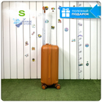 Маленький чемодан Mironpan-V, Оранжевый, S (полипропилен)