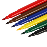 Фломастеры 6 цв. кисточки (Каляка-Маляка)