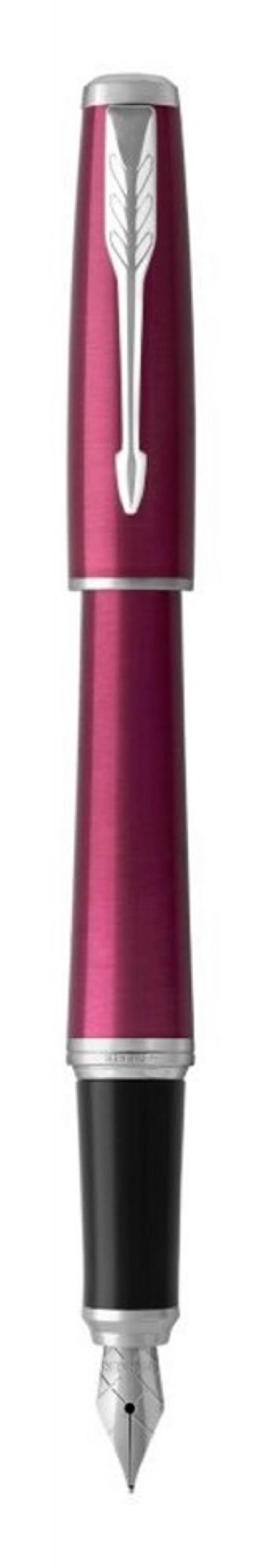Перьевая ручка Parker Urban Core, Vibrant Magenta CT, F309, перо: F, цвет чернил: blue, в подарочной упаковке