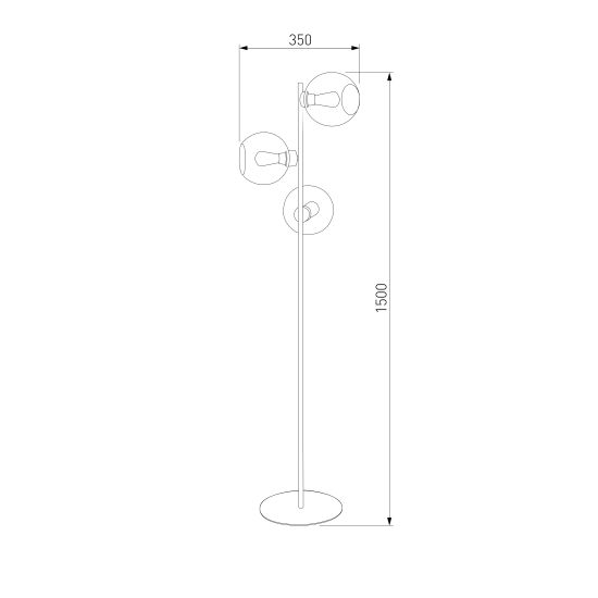 5239 / напольный светильник / Cubus