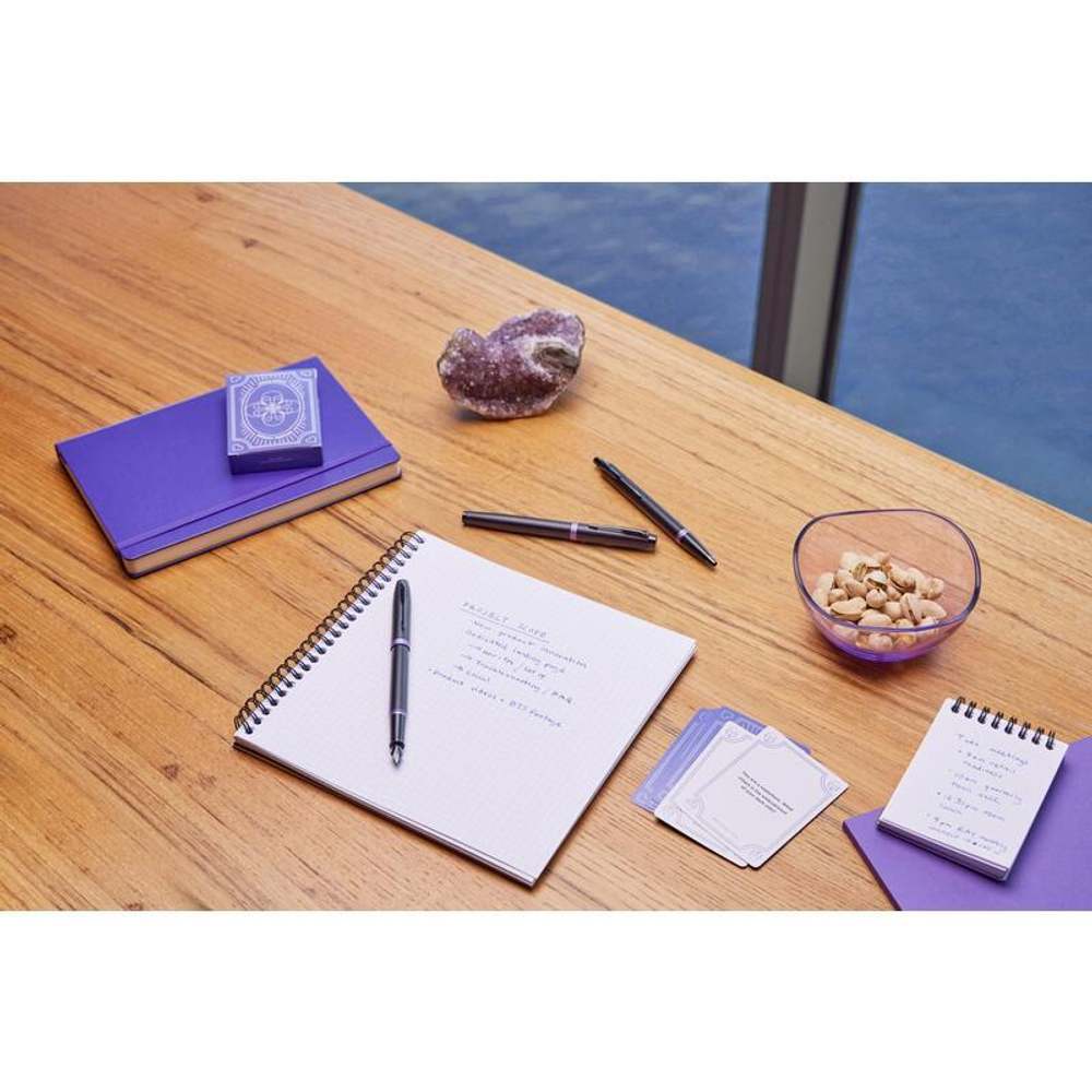 Parker IM Professionals - Amethyst Purple BT, перьевая ручка, F, подар.кор.