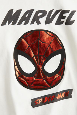 H&M Футболка с принтом, белый