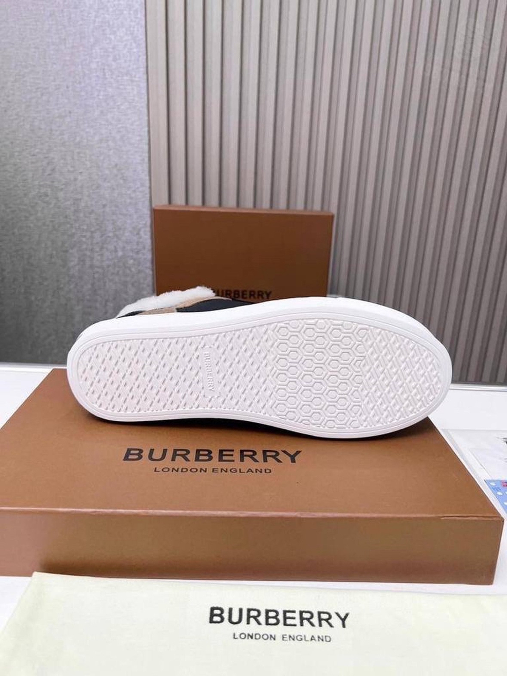 Кеды Burberry