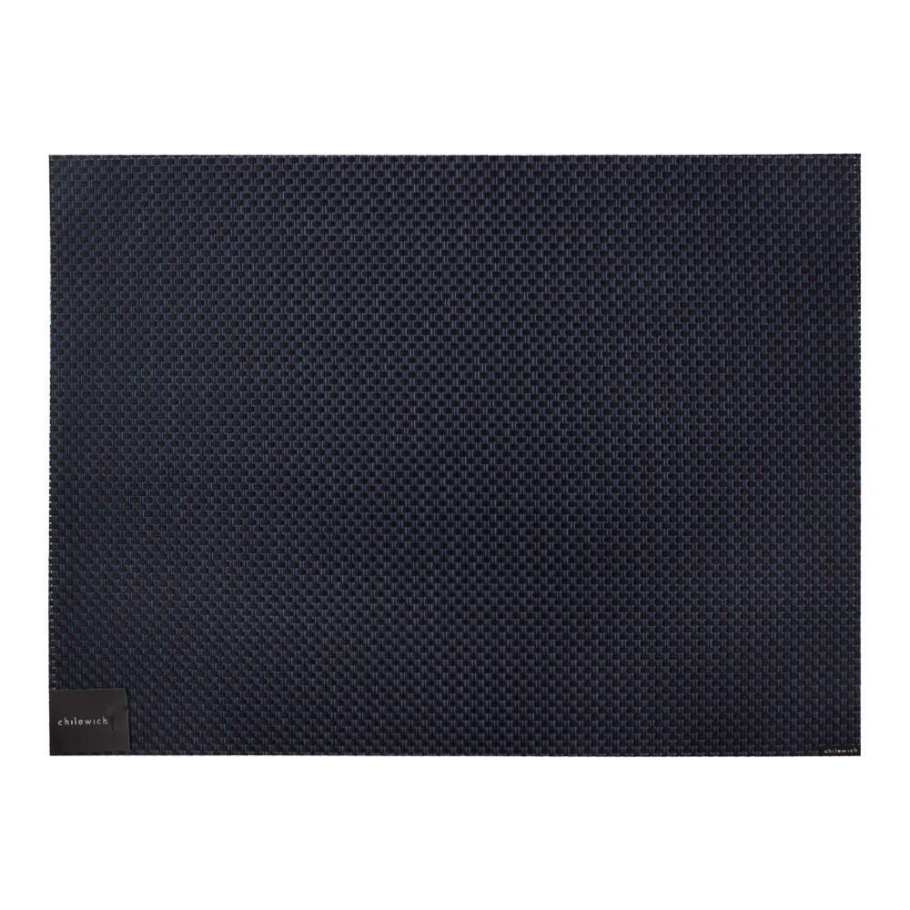 Салфетка подстановочная 36x48 Chilewich Basketweave Navy