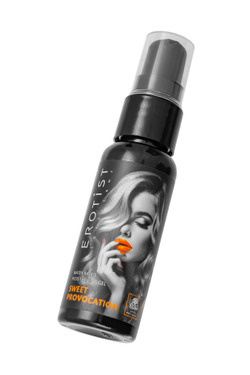 Съедобный гель Erotist SWEET PROVOCATION: LEMON AND CARAMEL (со вкусом лимона и карамели), 30 мл