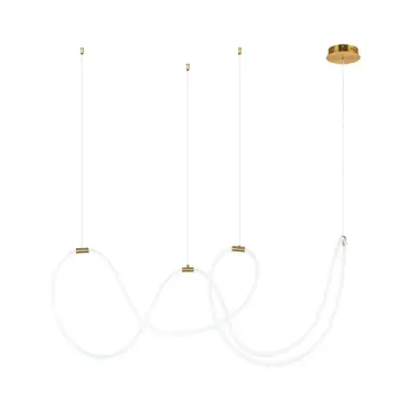 Подвесной светильник 55W 3000K A2850SP-80PB медь Klimt Arte Lamp
