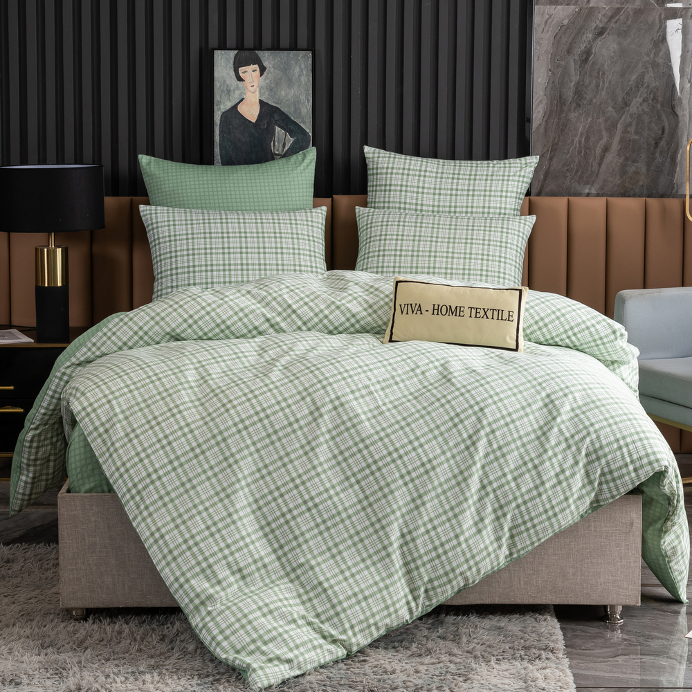 Комплект постельного белья Делюкс Сатин 100% хлопок L424