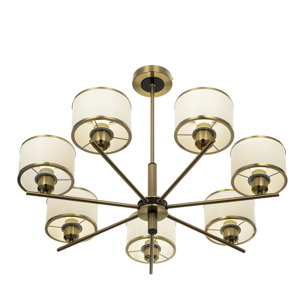 Citilux ALTON CL421273 Люстра на штанге с абажурами Бронза