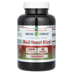 Amazing Nutrition, Красный дрожжевой рис, 120 капсул (600 мг на капсулу)