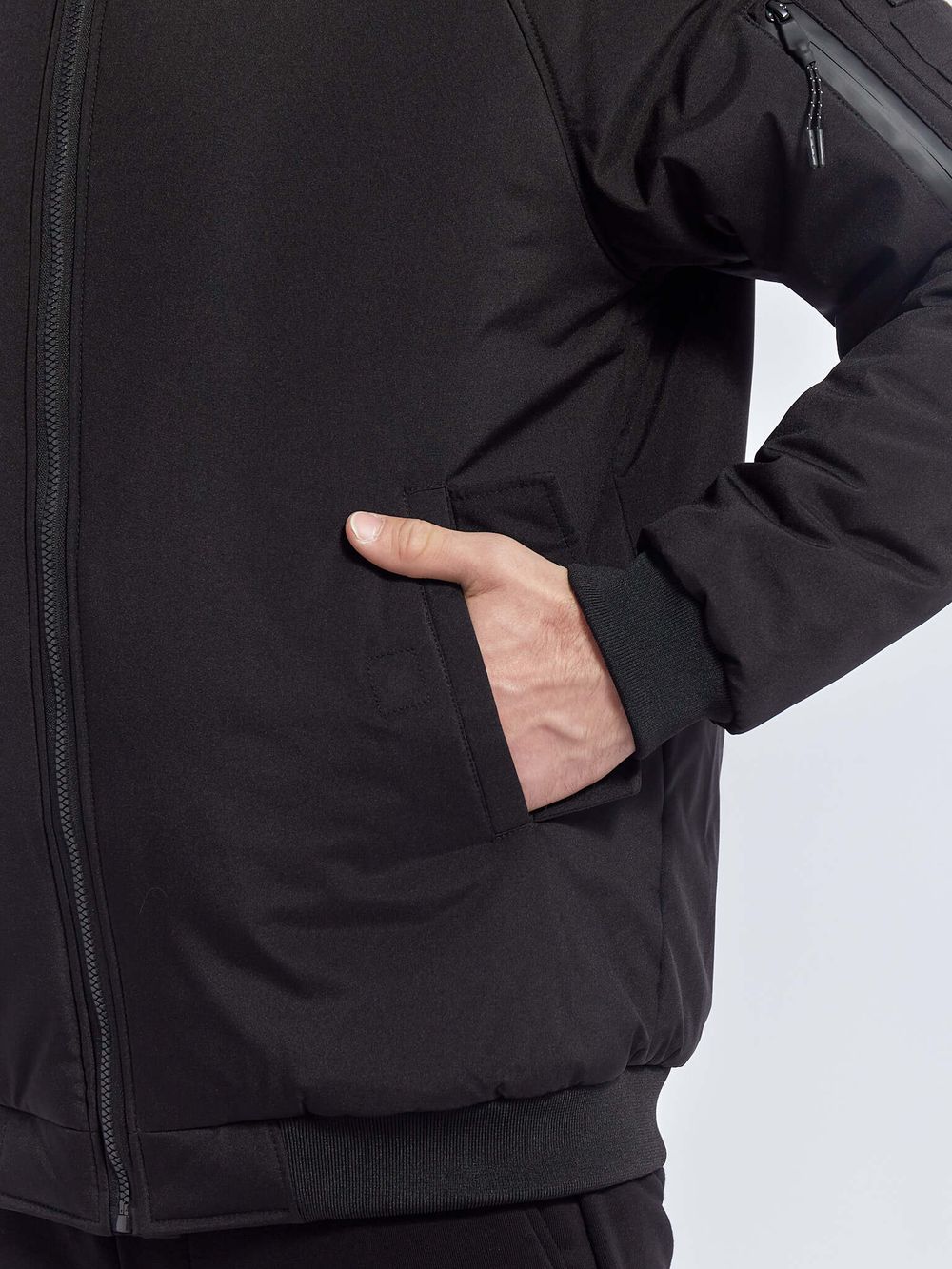 Бомбер Antisocial AW24 черный