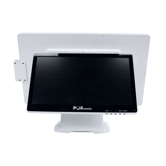 Монитор покупателя 15.6&quot; с установ. к-том для POS90NS/POS90NS Pro (N100) / POS101-21.5, БЕЛЫЙ