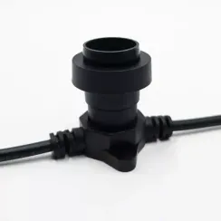 Белт-Лайт LTC 10 м., провод черный Каучук, Шаг 100 см., 10 патронов, IP65, LTC (BL10m/10L-1)