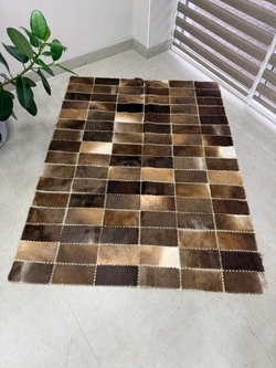 Ковер овальный натуральный Телячья шкура , 200х150