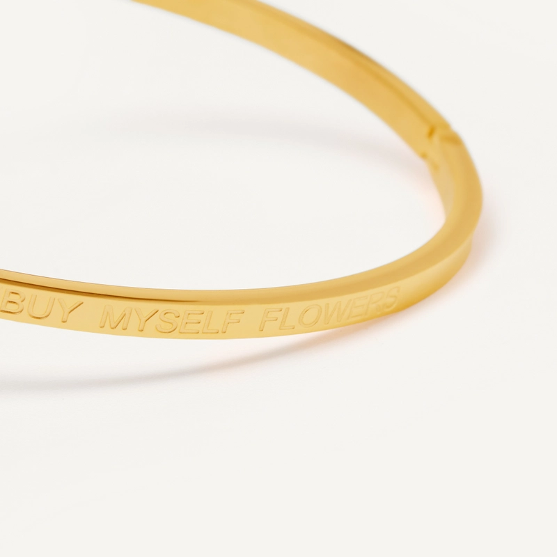 Тонкий Браслет Я могу купить сама себе цветы