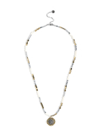 Сотуар "Pearl hematite coin bicolor"