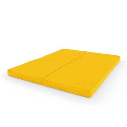Мягкий щит (мат) двойной 1050*820*60 (желтый)
