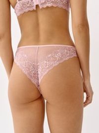Трусы бразилиана "Розовое кружево" женские