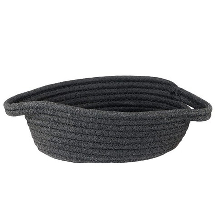 Корзина плетеная (ткань) 24x18xH8см (Натуральный)