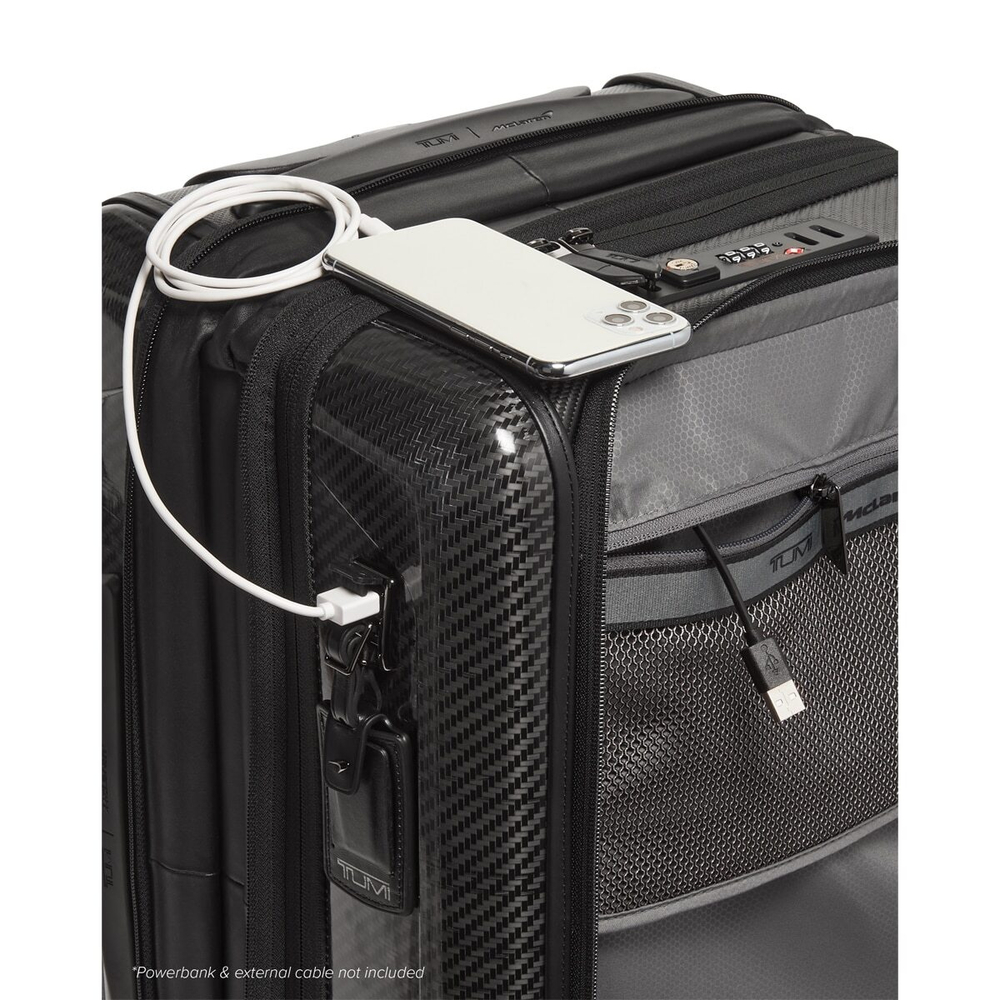 Чемодан ручная кладь на 4 колесиках Aero/Carbon