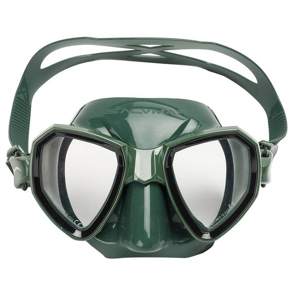 Маска Salvimar Maxale Зеленая/Черная