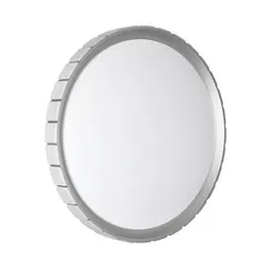 7696/ELN PALE SN 90 Светильник пластик/серебристый LED 76Вт 3000/4000/6000К D495 IP43 CCT KUPI SILVER