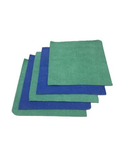 Набор салфеток из микрофибры 30х30 супервпитывающие 5 шт