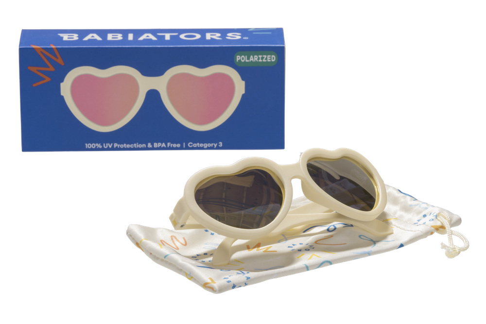 С/з очки Babiators Polarized Hearts Сладкие сливки