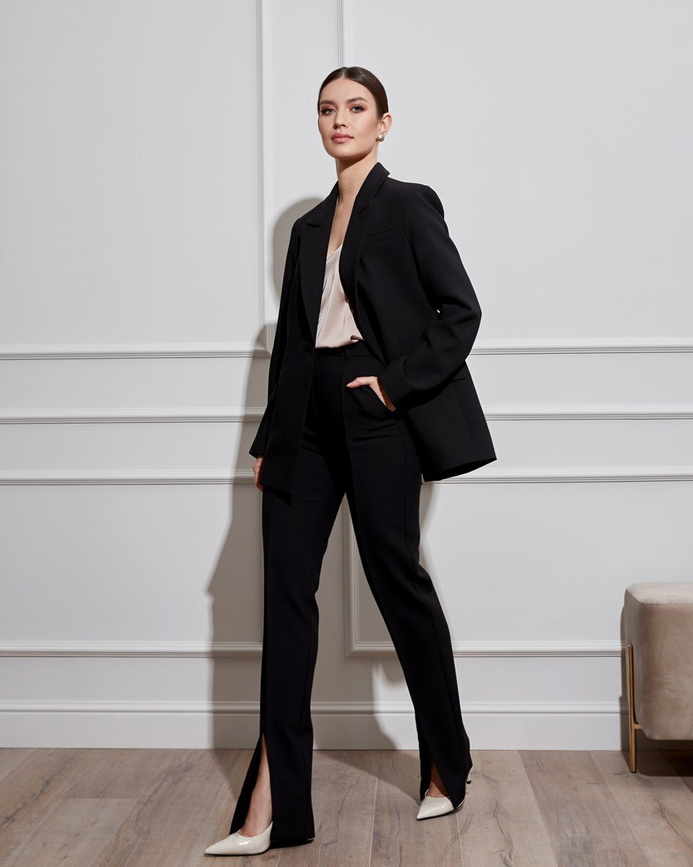 Брюки "Fall in love Slit" basic