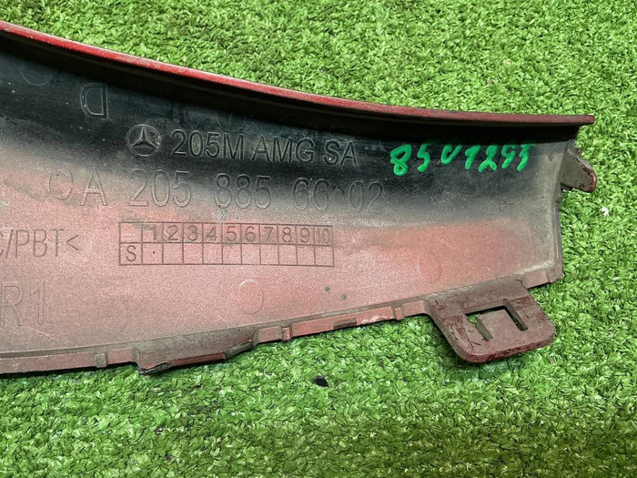 Накладка перед бампера Mercedes C w205 (18-23) AMG