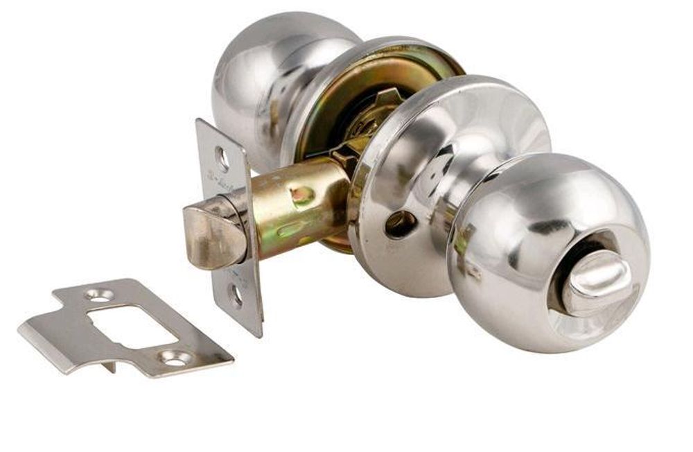 Защелка-Комплект  S-Locked 6072-03  CP круглая фиксатор ХРОМ /115264