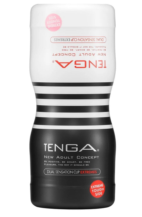Мастурбатор Tenga Dual Sensation Cup Extremes, два входа