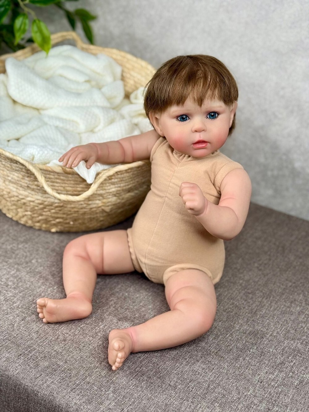 Кукла Реборн мягконабивная 45см (FA-909)