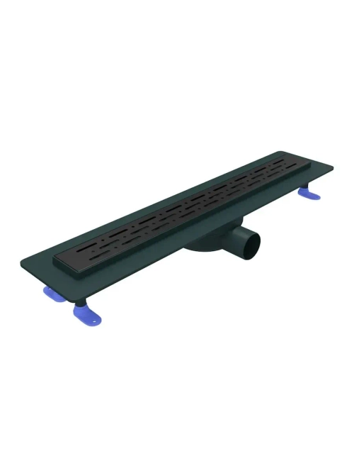 Душевой лоток Teymi Heimi Prime черный 60 см с гидрозатвором, нерж сталь T90340