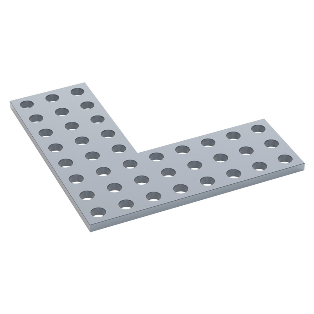 1137 Series Steel Flat Grid Bracket (1-2) - 2 Pack