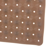 Коврик в ванну Селфи 68х38 ПВХ Франко бежевый