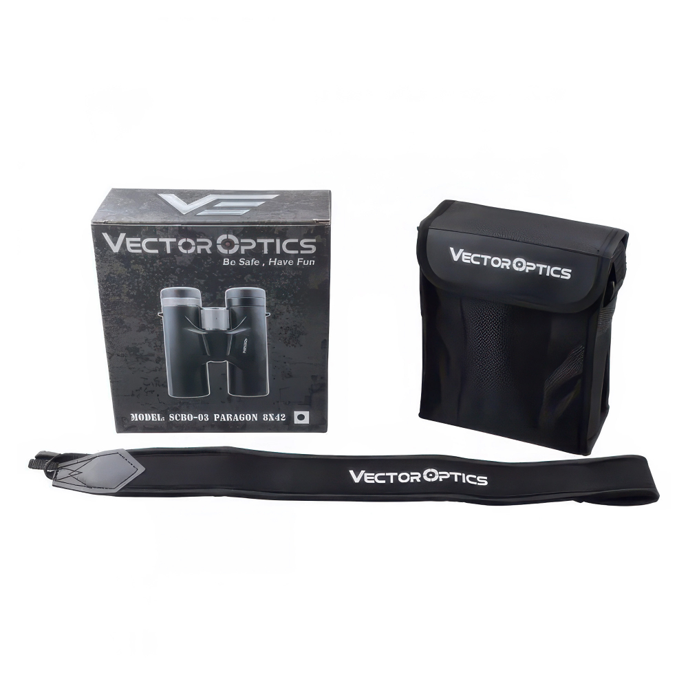 Бинокль Vector Optics Paragon 8x42 — комплект поставки