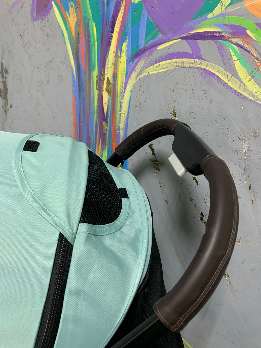 Коляска детская прогулочная Farfello Easy Go Comfort мятный Артикул: EG-11