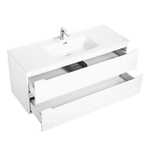 Подвесная тумба с раковиной BelBagno ETNA Bianco Lucido 120 см ETNA-1200-2C-SO-BL-P + BB1200ETL