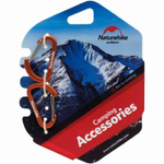 Карабин 2 шт. Naturehike NH15A004-H оранжевый