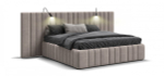 Кровать BOSS INFINITY 180*200 велюр Monolit латте